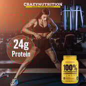 5 - CrazyNutrition 100% Tri-Protein,  2.2 lb  Chocolate 