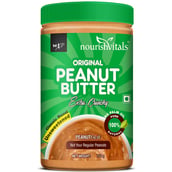 NourishVitals Original Peanut Butter, 0.750 kg Extra Crunchy