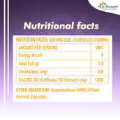 7 - Dr. Morepen CLA 1000mg,  60 capsules 