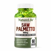 1 - NatureLife Nutrition Saw Palmetto 800mg,  60 capsules 