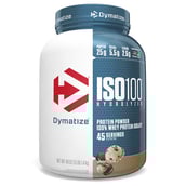 1 - Dymatize Iso-100 Protein,  3 lb  Cookies & Cream 