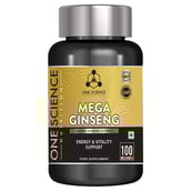 1 - One Science Mega Ginseng,  100 capsules 