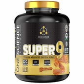 1 - One Science Super 9 - Premium Advance Protein Blend,  5 lb  Butterscotch 