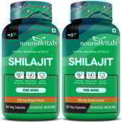 1 - NourishVitals Shilajit - Pack of 2,  60 veggie capsule(s) 