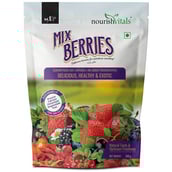 3 - NourishVitals Healthy Munching Combo, Sports Mix + Mix Berries 2 Piece(s)/Pack