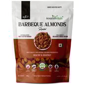 3 - NourishVitals Healthy Munching Combo,  Almonds & Raisins Mix + Barbeque Roasted Almonds  2 Piece(s)/Pack 