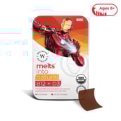1 - Wellbeing Nutrition Melts into Natural B12 + D3, 30 Strip(s) Exotic Mango (Marvel Iron Man)