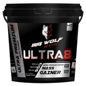 1 - Big Wolf Nutrition Ultra8 Mass Gainer,  9.92 lb  Unflavoured 
