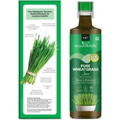 6 - NourishVitals Pure Wheatgrass Juice, Unflavoured 500 ml