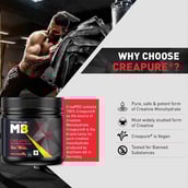 5 - MuscleBlaze CreaPRO Creatine with Creapure OP,  Melon Twist  0.55 lb 