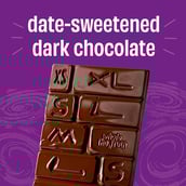 3 - The Whole Truth Almond Raisin Dark Chocolate,  2 Piece(s)/Pack  47% Cocoa, 38% Dates, 15% Almond and Raisins (No Added Sugar) 
