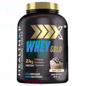 1 - HealthXP Premium Series Whey Gold,  4.4 lb  Cafe Latte 