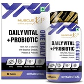 1 - MuscleXP Daily Vital + Probiotic One Daily, 60 tablet(s) Unflavoured