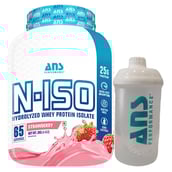 ANS Performance N ISO Hydrolysed Whey Protein Isolate,  4.4 lb  Strawberry 