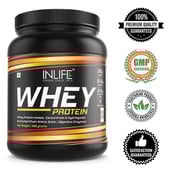 8 - INLIFE Whey Protein Powder,  0.88 lb  Vanilla 