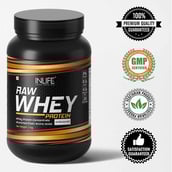 7 - INLIFE Raw Whey Protein Powder,  2.2 lb  Unflavoured 