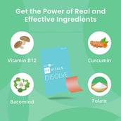 6 - HealthKart HK Vitals DISOLVE Vitamin B12, 30 Strip(s) Natural Orange