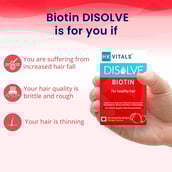 5 - HealthKart HK Vitals DISOLVE Strips Biotin, 30 Strip(s) Mango