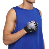 5 - Nivia Crystal Sports Gloves,  Black  Medium 