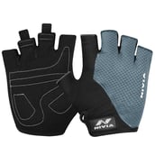 1 - Nivia Coral Sports Gloves,  Black/Grey  Medium 