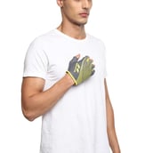 5 - Nivia Taipen Sports Gloves,  Grey/Black  Large 