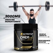2 - Nutristar Micronized CREA Gold Creatine Monohydrate,  Unflavoured  0.22 lb 