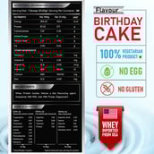 3 - Nutristar So Isolate,  4 lb  Birthday Cake 