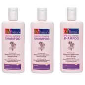 Dr Batra's Hair Fall Control Shampoo,  200 ml  Enriched with Watercress, Indian Cress Extract & Thuja (Pack of 3) 