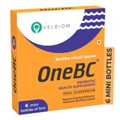 2 - Velbiom OneBC,  6 Piece(s)/Pack  Unflavoured 