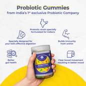 4 - Velbiom Bonatona Probiotic,  30 gummies  Orange & Kaccha Mango 