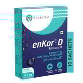 3 - Velbiom enKor-D Oral Health Probiotic,  10 sachets/pack  Mint 