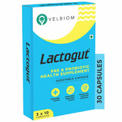 2 - Velbiom Lactogut,  30 capsules  Unflavoured 