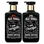 Man Arden Shampoo + Body Wash Combo,  2 Piece(s)/Pack  I am Energetic, I am Cheerful 