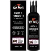 1 - Man Arden Onion & Black Seed Hair Oil, 100 ml for All Hair Types