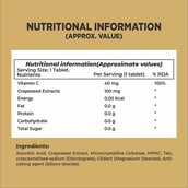 4 - IRON LIFTERS Grapeseed & Vitamin C,  90 capsules 