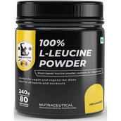 1 - IRON LIFTERS 100% L-Leucine Powder, 0.52 lb Unflavored