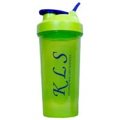 GHC Shaker Bottle with Steel Ball,  Green  600 ml 