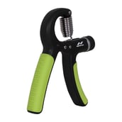 2 - Nivia Adjustable Hand Grip 2.0, Black & Green