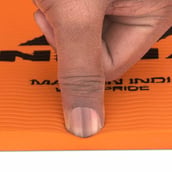 7 - Nivia Yoga Mat Anti Skid, Orange 6mm