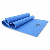 3 - Nivia Yoga Mat Anti Skid,  Blue  4mm 