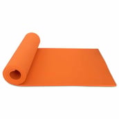 1 - Nivia Yoga Mat Anti Skid, Orange 4mm