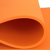 6 - Nivia Yoga Mat Anti Skid, Orange 4mm