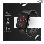 1 - AQFiT W11 Smartwatch,  Black  Free Size 
