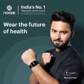 2 - Noise ColorFit Pro 2 Oxy Smartwatch,  Onyx Black  Free Size 