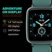 2 - Noise ColorFit Pulse Smartwatch,  Jet Black  Free Size 