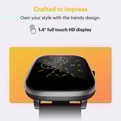 2 - Noise ColorFit Qube Oxy Smartwatch,  Charcoal Grey  Free Size 