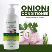 6 - Health Veda Organics Onion Conditioner,  300 ml  for All Hair Type 