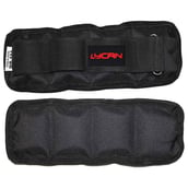 2 - Lycan Wrist and Ankle Weights,  Black  1 kg 