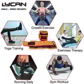 3 - Lycan Wrist and Ankle Weights,  Orange  3 kg 