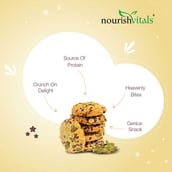 5 - NourishVitals Cookies,  0.120 kg  Pista Cranberry+Multigrain Combo 